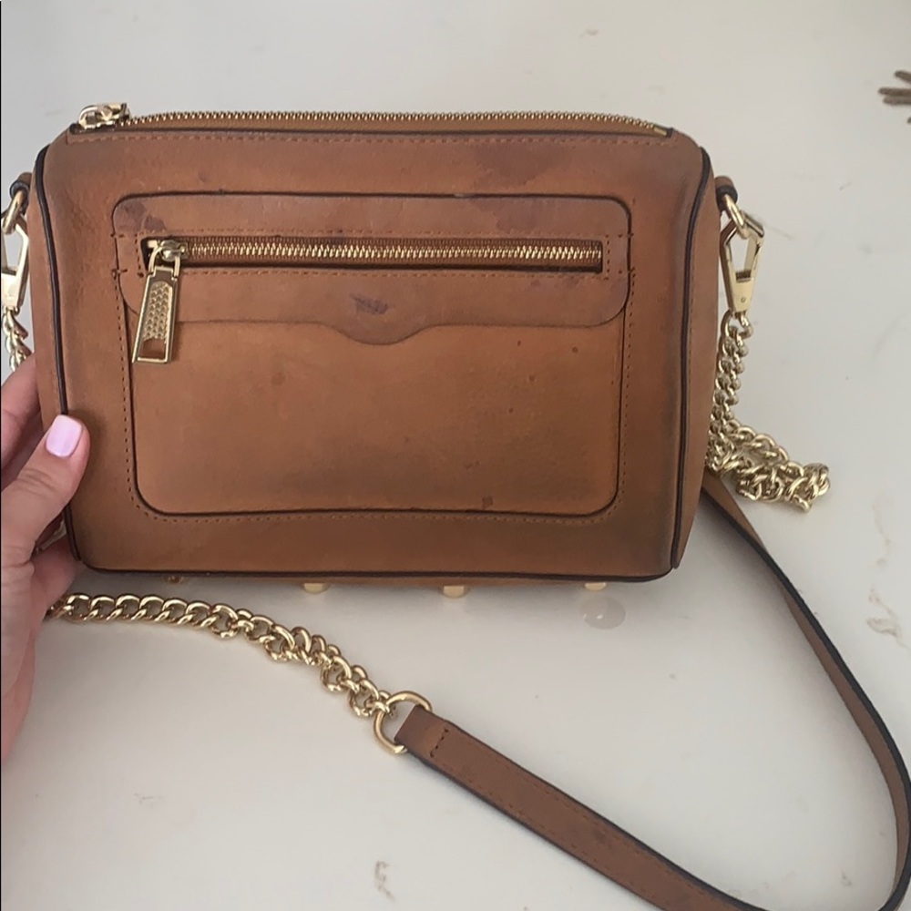 Rebecca minkoff suede crossbody